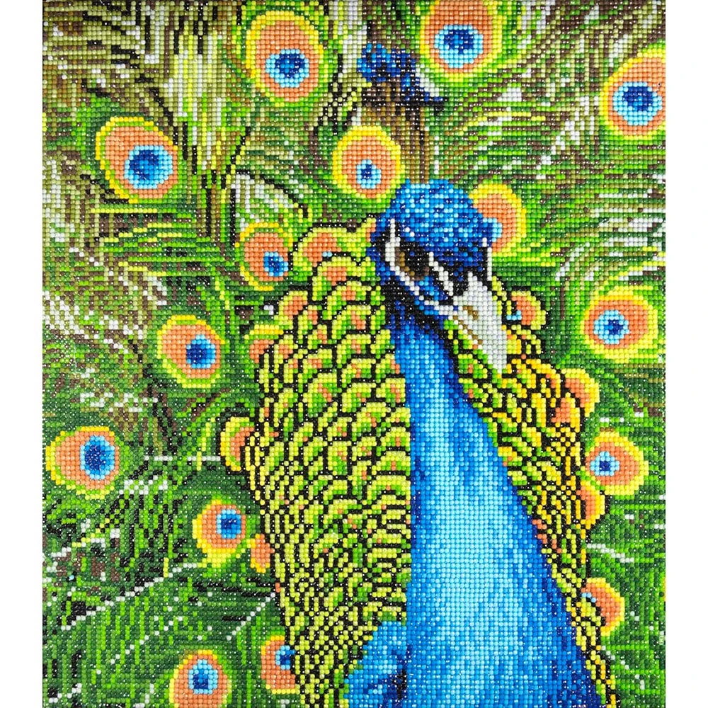 Diamond Art Advanced Peacock Kit