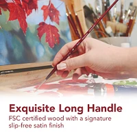 Princeton™ Velvetouch™ Series 3900 Long Handle Filbert Brush