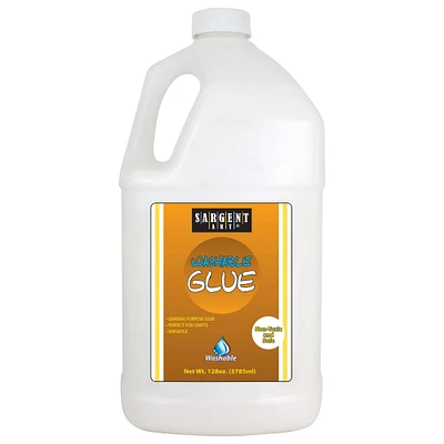 6 Pack: Sargent Art® Washable Glue Gallon