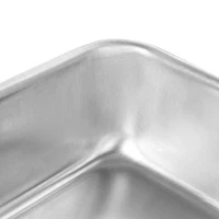 Oster 9" Baker's Glee Silver Aluminum Rectangle Loaf Pan