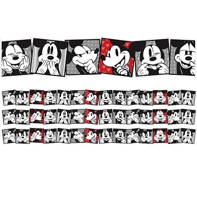 Eureka Mickey Mouse® Throwback Mickey Selfies Extra Wide Deco Trim® Set