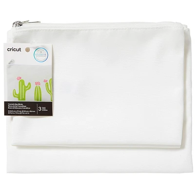 Cricut® Linen Cosmetic Bag Blanks