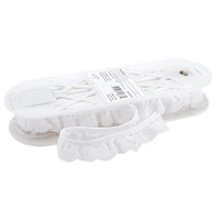 Wrights White Simplicity Swiss Eyelet