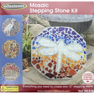 Milestones 12" Octagon Mosaic Stepping Stone Kit