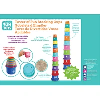 Nothing But Fun Toys Tower of Fun Stacking Cups