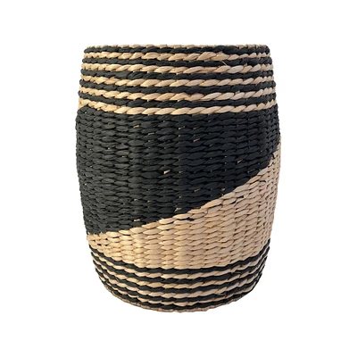 Large Black & Natural Basket by Ashland®