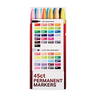 2 Packs: 45 ct. (90 total) Sharpie® The Ultimate Collection Permanent Markers