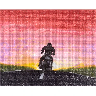 Diamond Dotz® Advanced My Time My Motorcycle Diamond Painting Kit