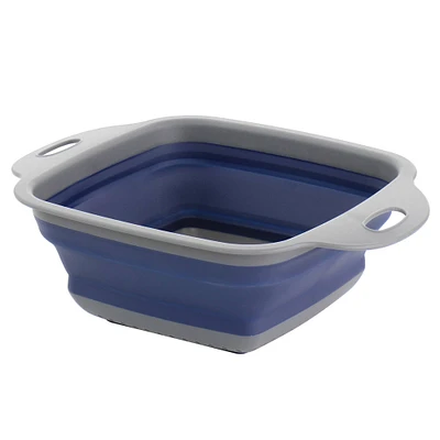 Oster Bluemarine Collapsible Square Plastic Colander