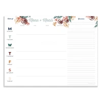 TF Publishing Floral Weekly Meal Planning Pad