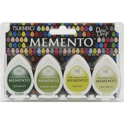 Memento™ Dew Drop™ Greenhouse Dye Ink Pad Set