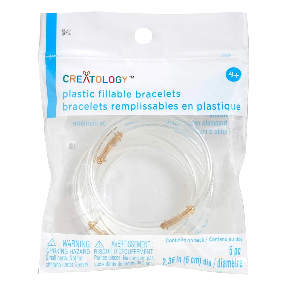 Plastic Fillable Bracelets by Creatology™