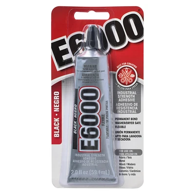 12 Pack: E6000® Industrial Strength Craft Adhesive, Black