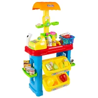 Toy Time Grocery Store Selling Stand Supermarket Playset