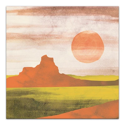 Boho Landscape I 24" x 24" Canvas Wall Art