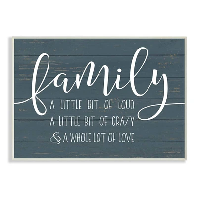 Stupell Industries Family Wall Plaque