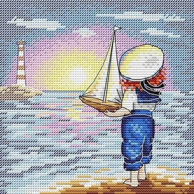 MP Studia A Long Journey Cross Stitch Kit Cross Stitch Kit