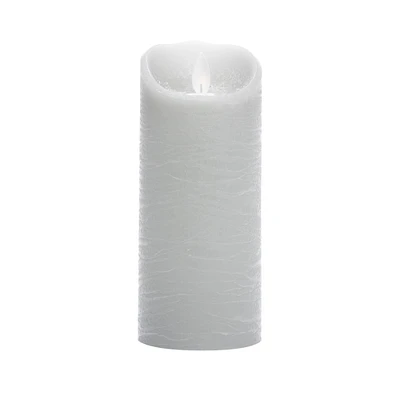 Sterno Home™ 3" x 7" Gray Pillar Candle
