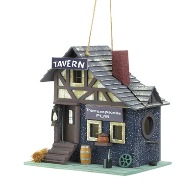 9'' Rustic Tavern Birdhouse 