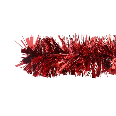 6ft. Red Tinsel Garland by Ashland®