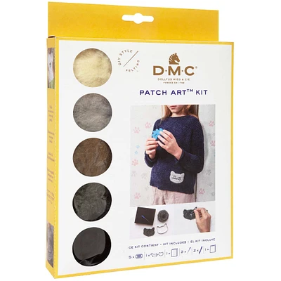 DMC® Cat & Dog Patch Art Kit