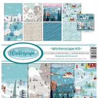 Reminisce Winterscape Collection Kit, 12" x 12"