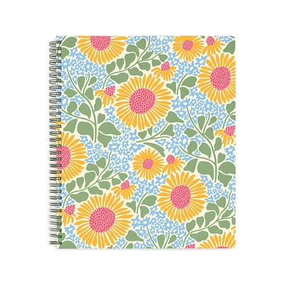 Steel Mill & Co.® Sunflower Large Notebook