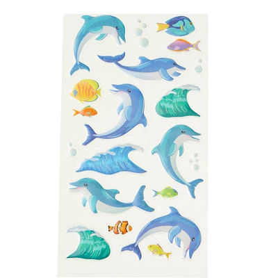 12 Pack: Dolphin Stickers by Recollections™