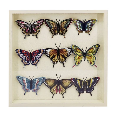 17" Butterfly Shadow Box Wall Décor by Ashland®