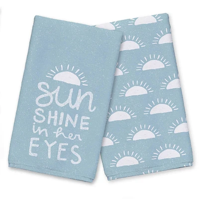 Sunshine in Her Eyes Tea Towel Set