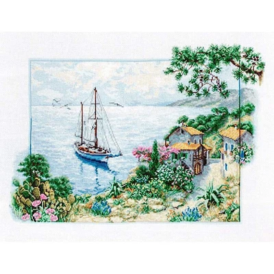 Luca-s Seascape Counted Cross Stitch Kit