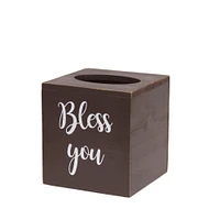 Elegant Designs Bless You Tissue Box Cover