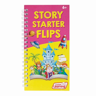 Junior Learning® Story Starter Flips Story Teller Book