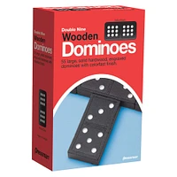 Pressman® Double Nine Wooden Dominoes Game Set, 6 Sets