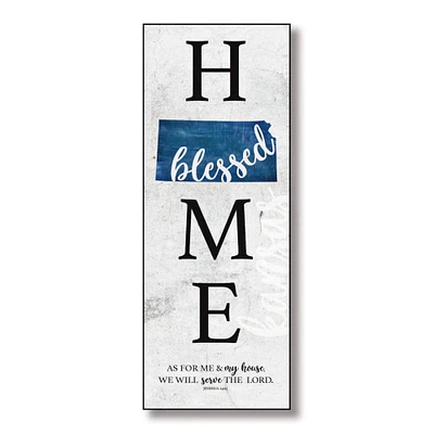 Blessed Kansas Home Wall Plaque