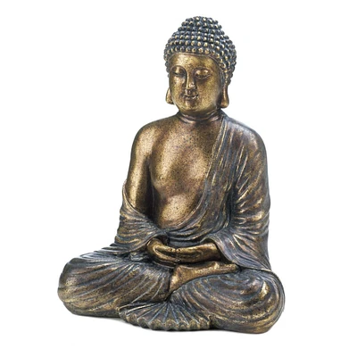 12" Sitting Buddha Statue