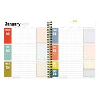 TF Publishing Medium 2022-2023 Angled Colors Planner