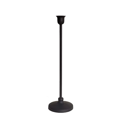 Black Metal Taper Candle Holder by Ashland