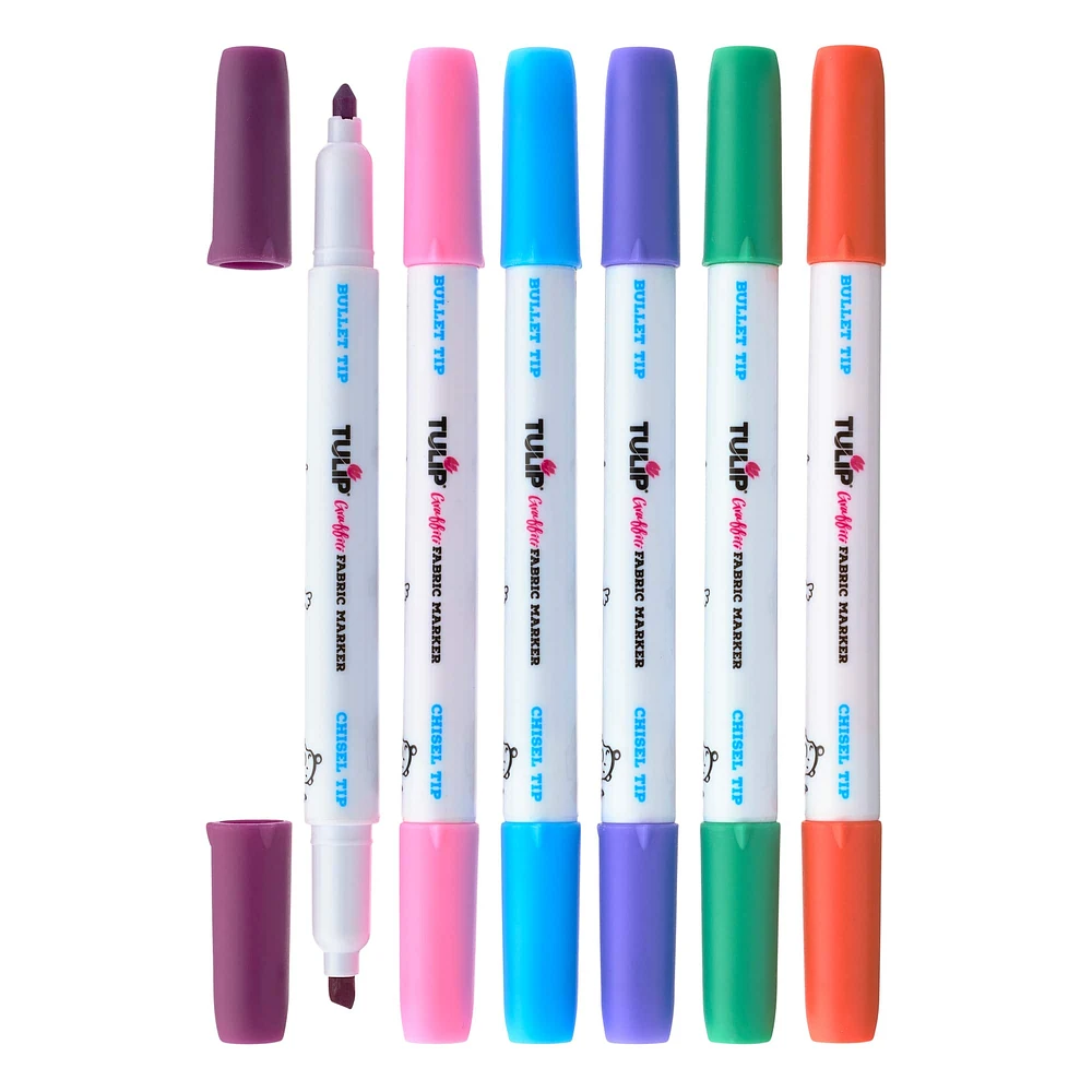 Tulip® Graffiti Fabric Markers™ Bright