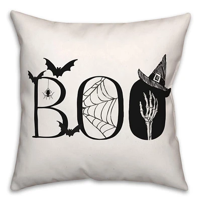 Boo Throw Pillow