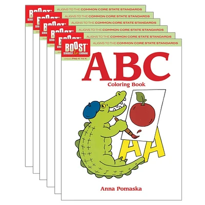4 Packs: 6 ct. (24 total) BOOST™ ABC Coloring Books