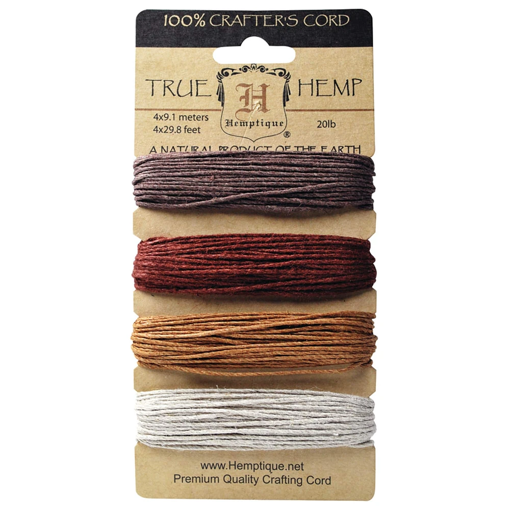 Hemptique® Bronze Hemp Cord Set, 20lb.