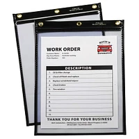 C-Line® 9" x 12" Super Heavyweight Plus Shop Ticket Holder, 15ct.