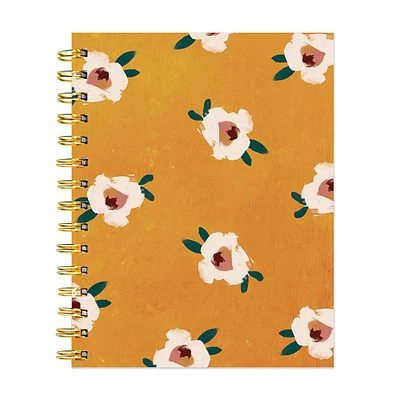 TF Publishing Sahara Floral Boho Spiral Lined Journal