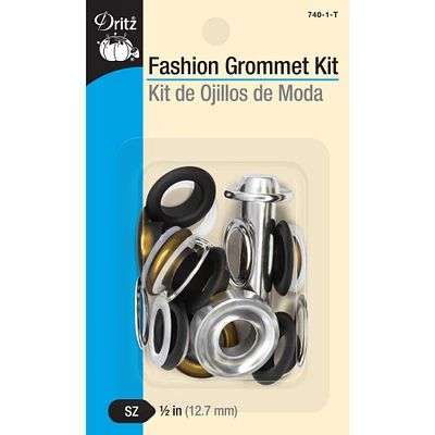 Dritz® 1/2" Black Fashion Grommet Kit with Tools