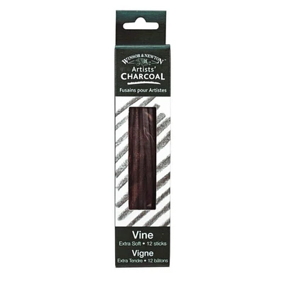 12 Packs: 12 ct. ( total) Winsor & Newton™ Soft Vine Charcoal Sticks