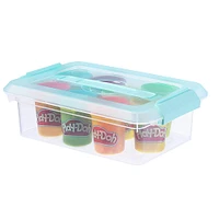6 Pack: 3.4qt. Storage Bin with Lid by Simply Tidy