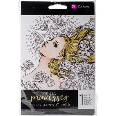 Prima® Marketing Princesses Giselle Cling Stamp