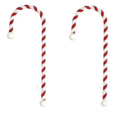 Haute Decor Classic Candy Cane Stocking Holders