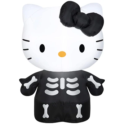 3ft. Airblown® Inflatable Skeleton Hello Kitty